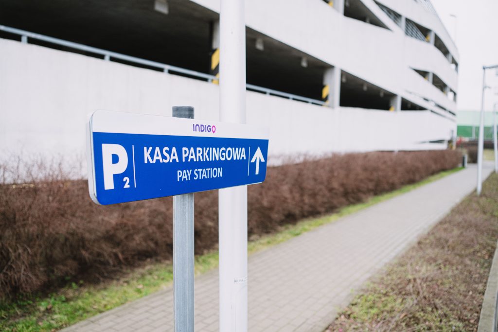 Wjazd na parking